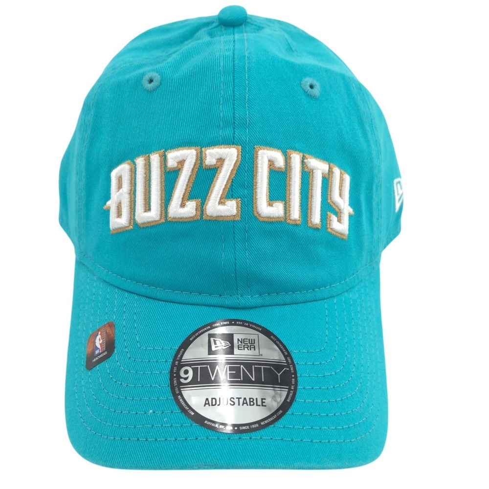New Era Charlotte Hornets 2023/24 City Edition 9TWENTY Hat Teal Buzz City New